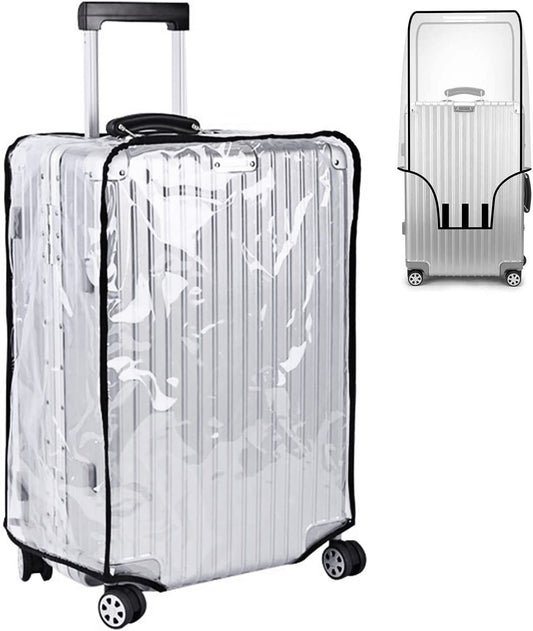 28 Inch Clear PVC Transparent Zippered Suitcase Covers
